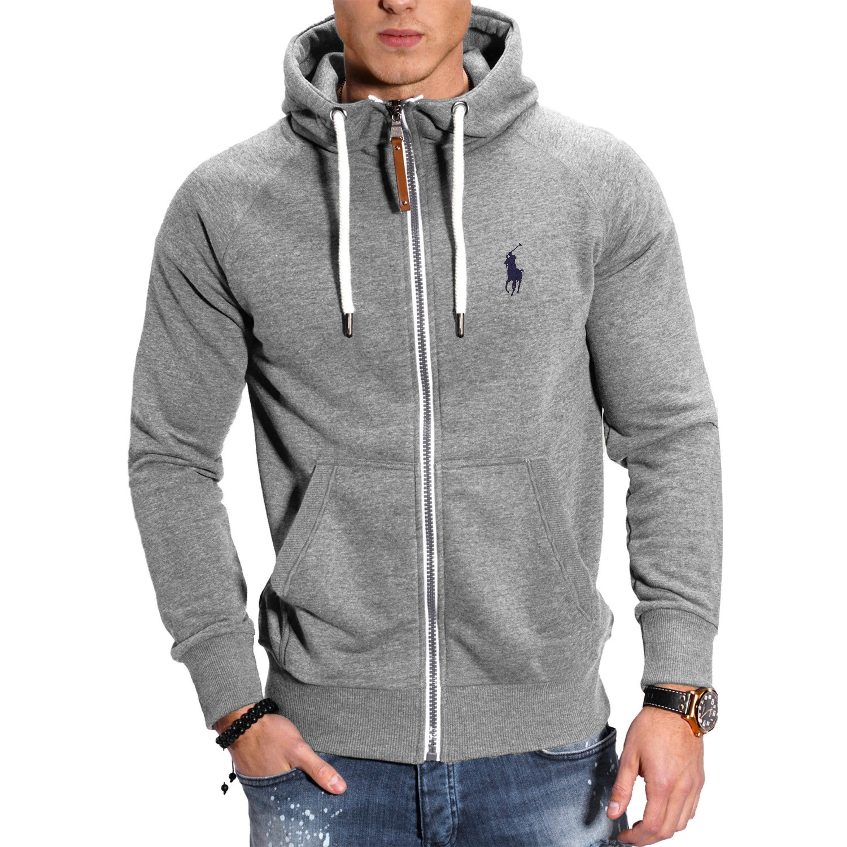 RL® Premium Pullover mit Reißverschluss