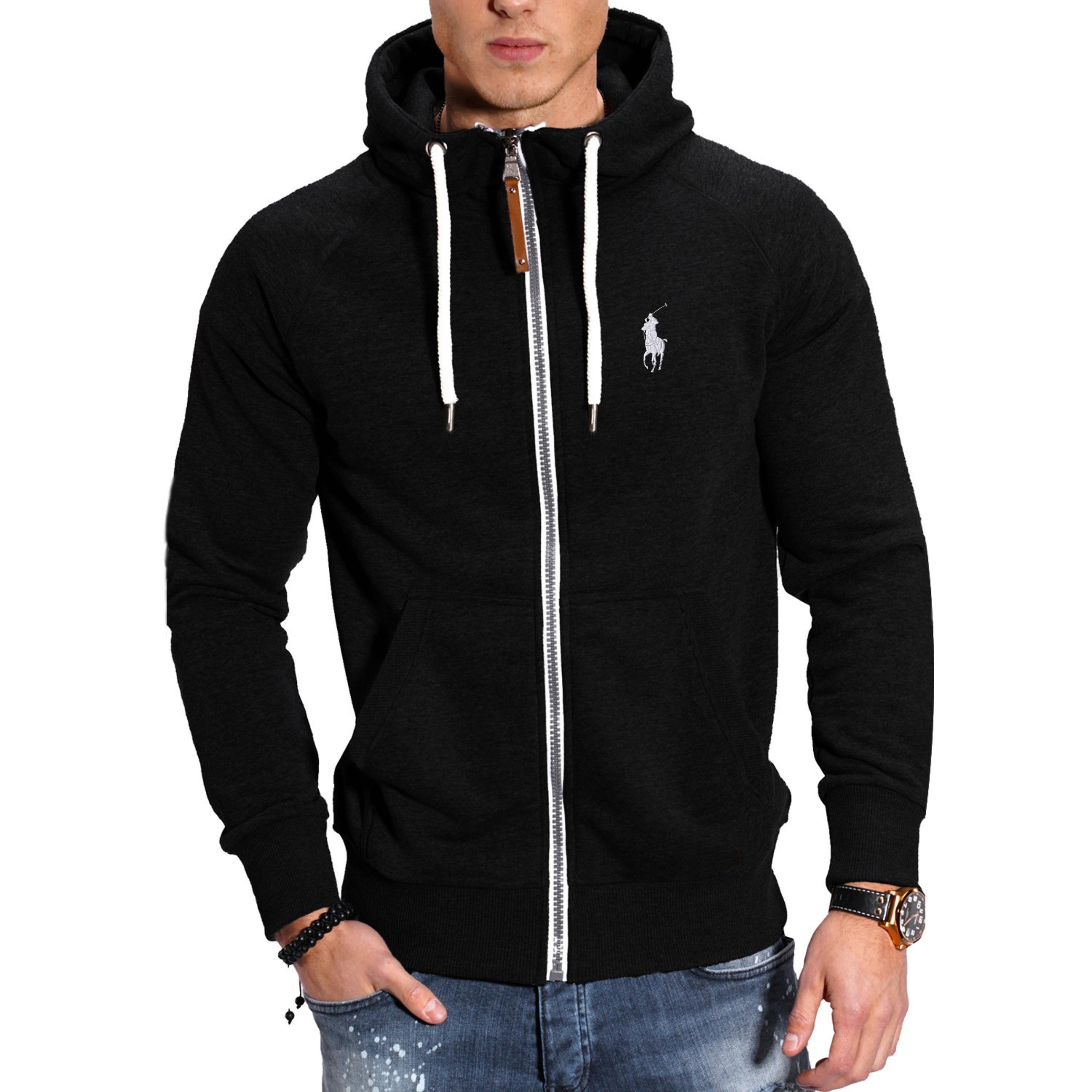 RL® Premium Pullover mit Reißverschluss