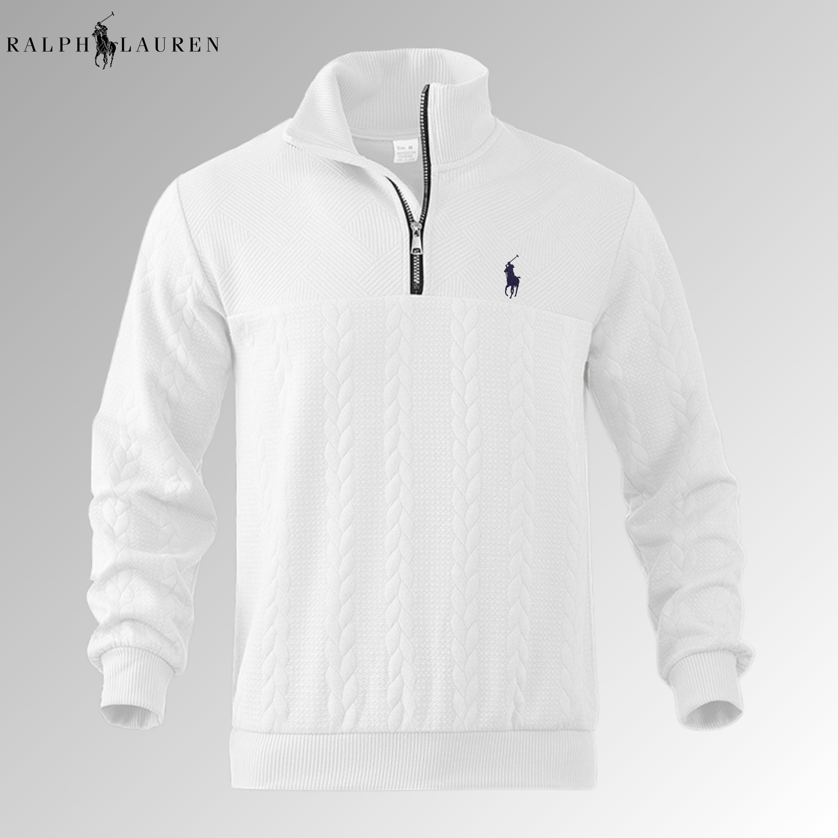 RL® Premium Zip Sweater - ALMACENAMIENTO