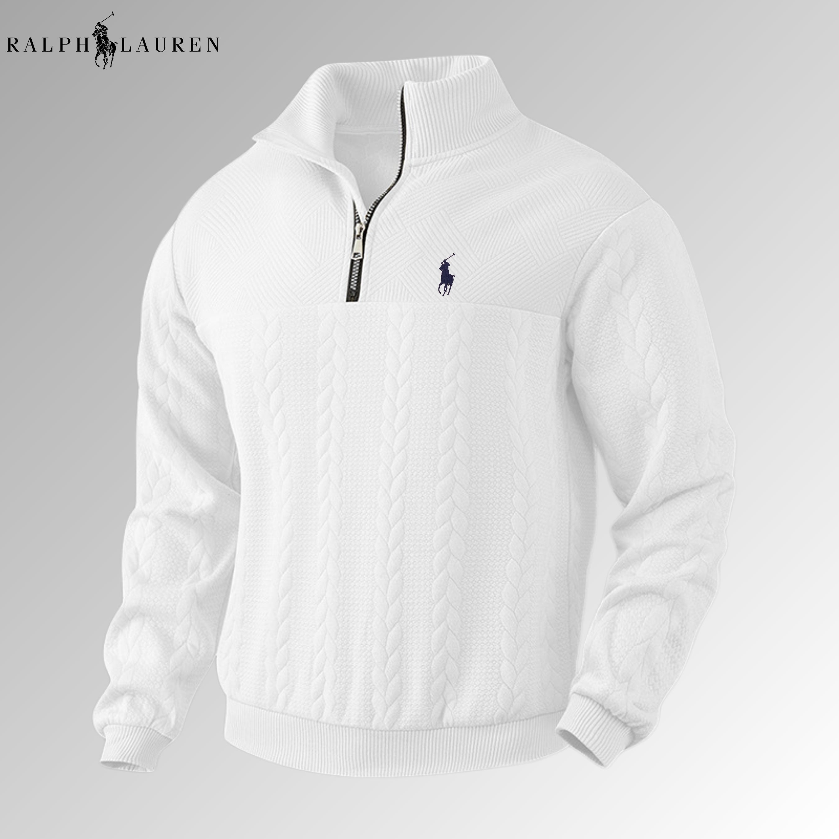 RL® Premium Zip Sweater - ALMACENAMIENTO