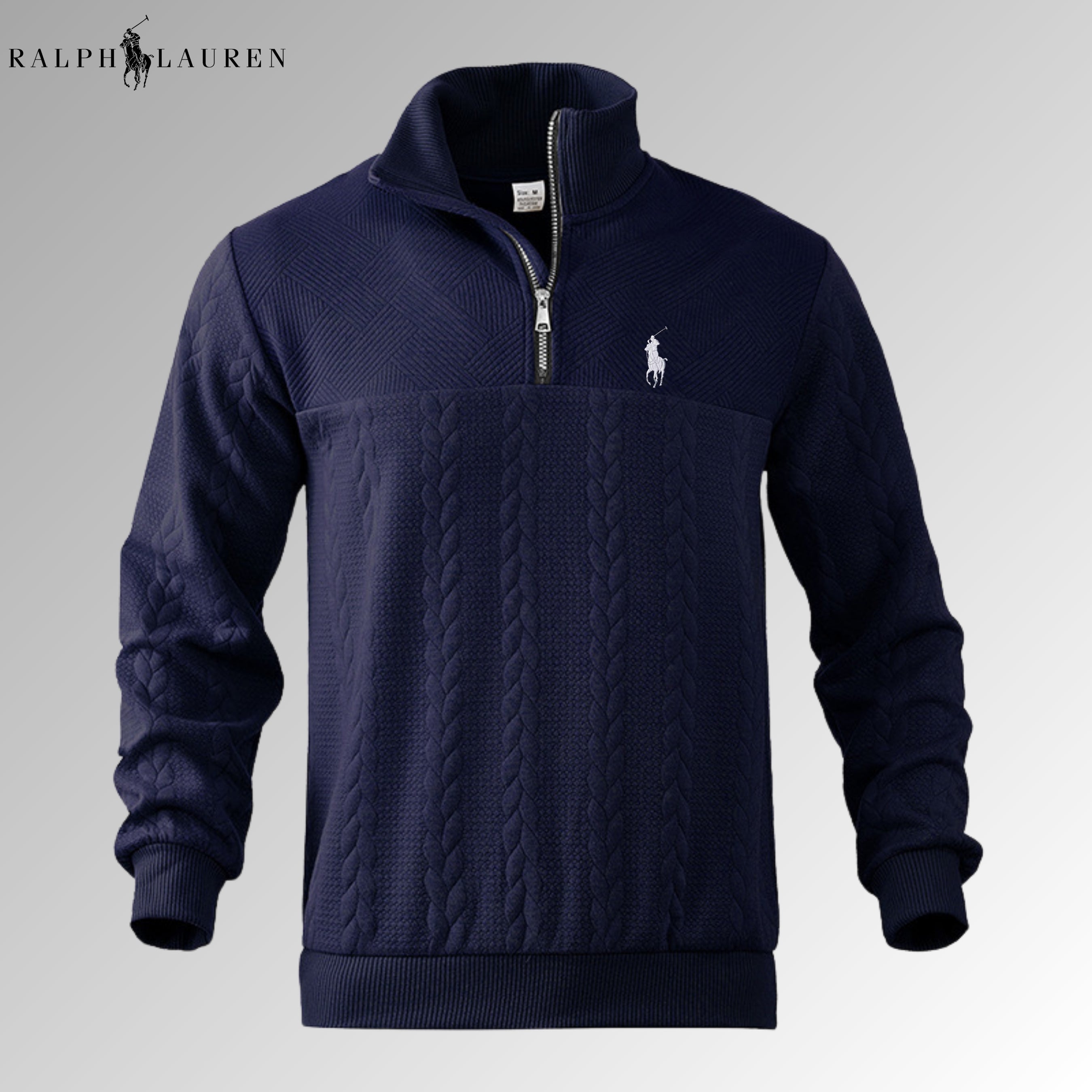 RL® Premium Zip Sweater - ALMACENAMIENTO