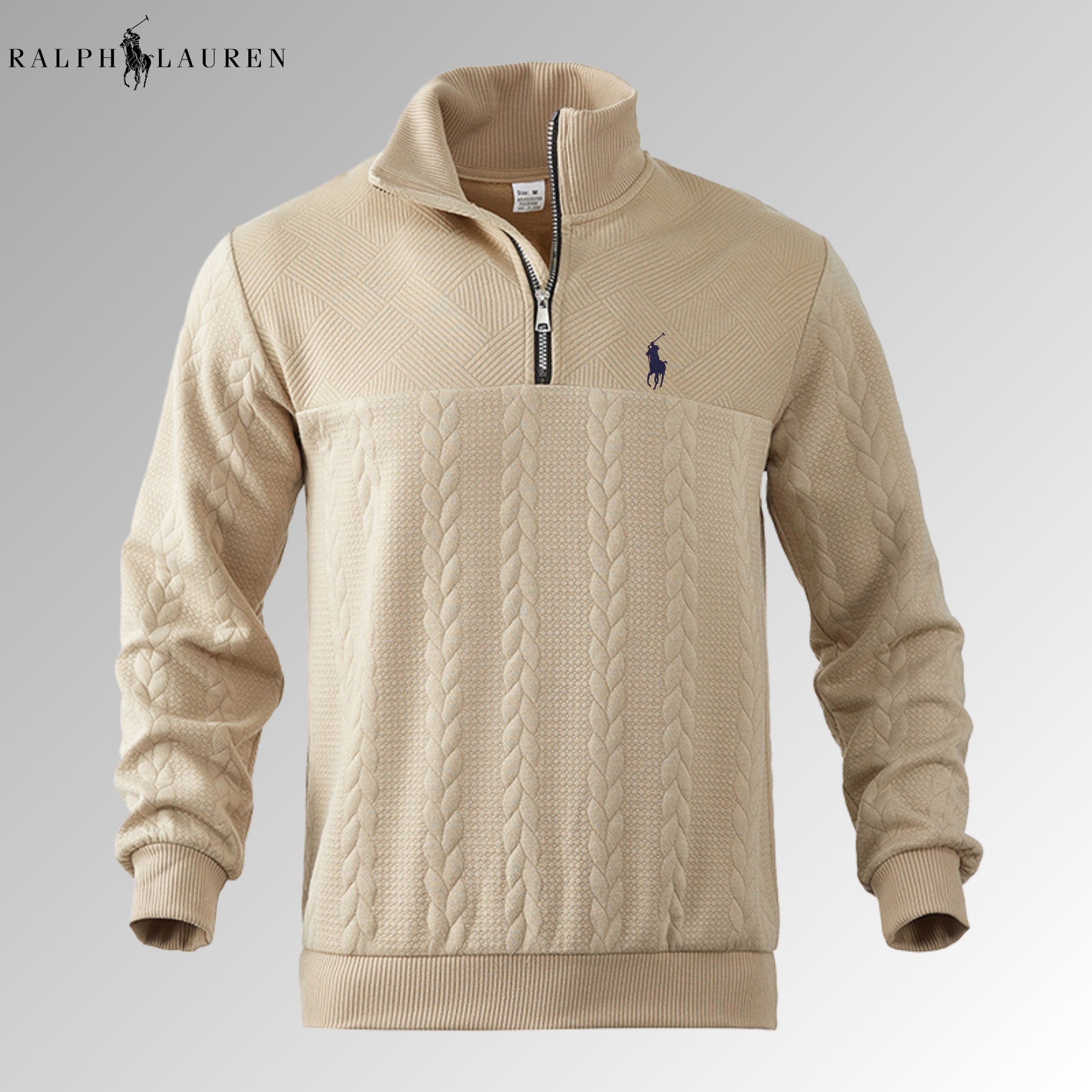 RL® Premium Zip Sweater - ALMACENAMIENTO