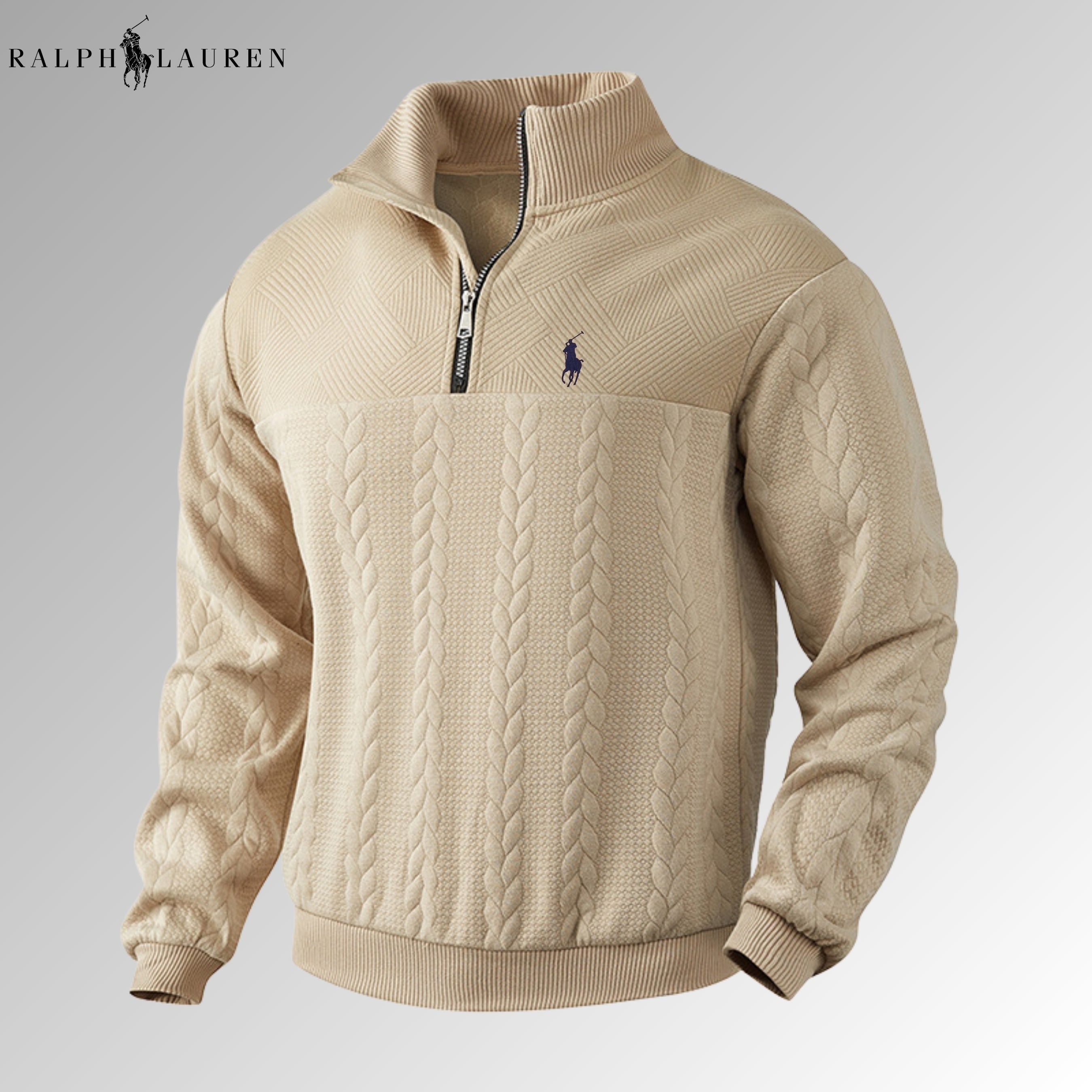 RL® Premium Zip Sweater - ALMACENAMIENTO