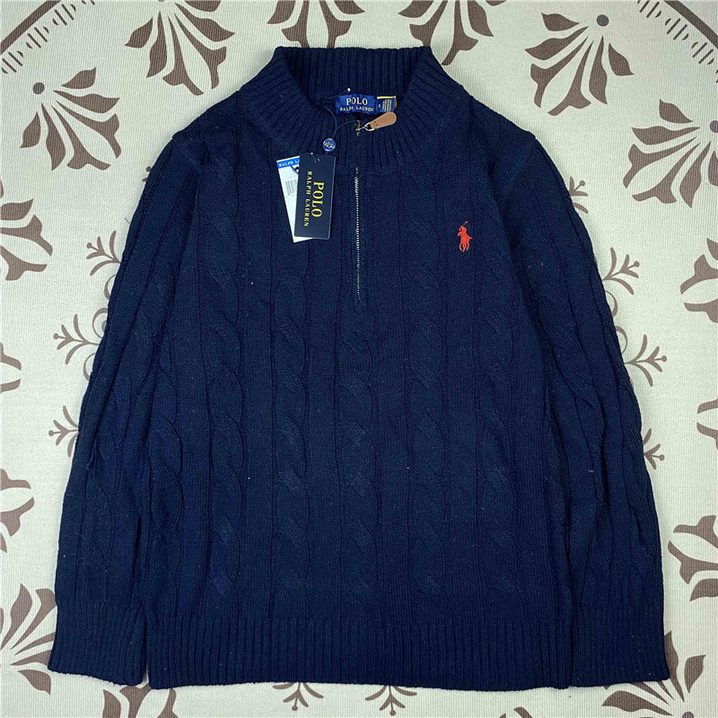 Polo RL Pullover mit halbem Reißverschluss (Black Friday)